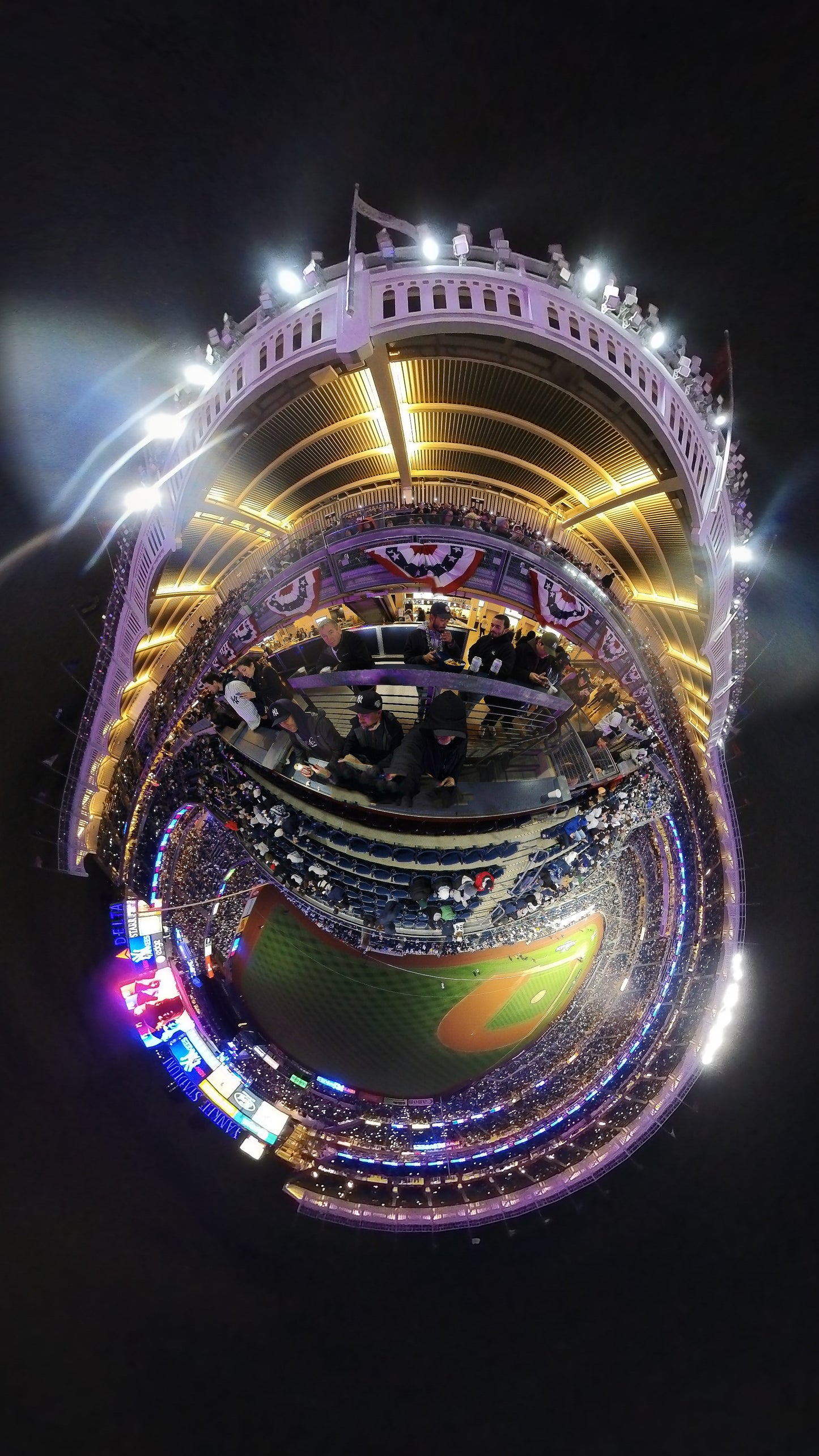 The Ring: Yankee Stadium Under the Lights Tiny Planet