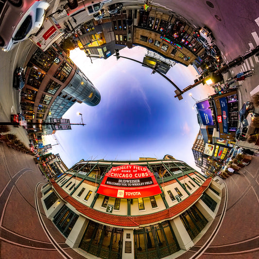 Wrigley Field Marquee Inverted 360 Photo