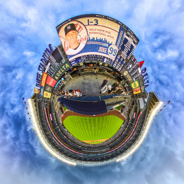 Planet Judge: A Yankee Stadium Tiny Planet